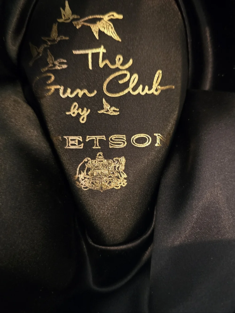 STETSON THE GUN CLUB  5x Black Felt Cowboy Hat Cowgirl Hat 6 7/8 Western Dune - Picture 6 of 6